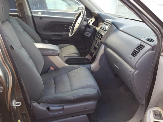 5FNYF18248B018494 - 2008 HONDA PILOT VP GRAY photo 5