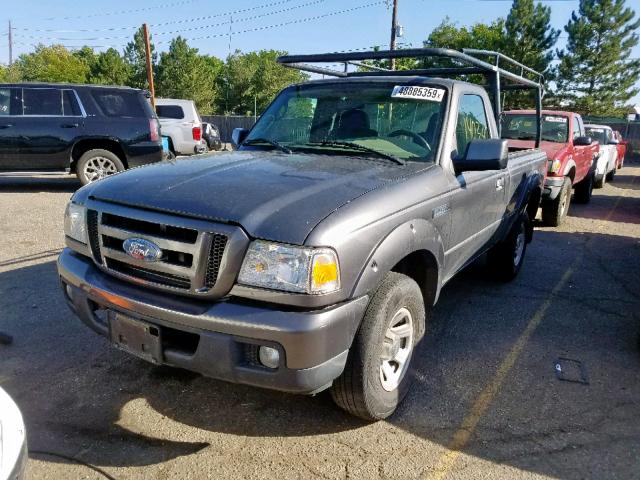 1FTYR10U57PA27472 - 2007 FORD RANGER GRAY photo 2