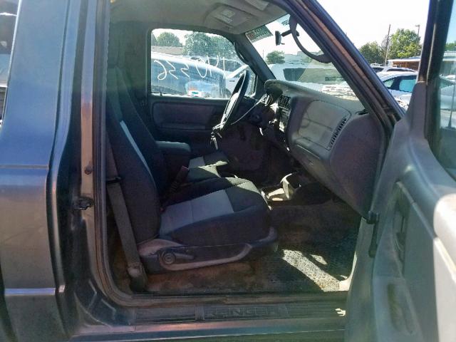 1FTYR10U57PA27472 - 2007 FORD RANGER GRAY photo 5