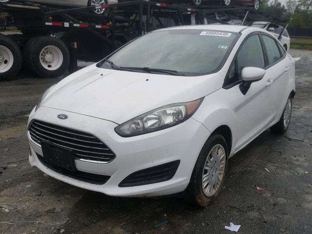 3FADP4AJ6FM128895 - 2015 FORD FIESTA S WHITE photo 2