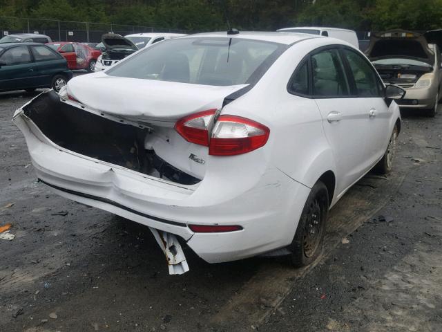 3FADP4AJ6FM128895 - 2015 FORD FIESTA S WHITE photo 4