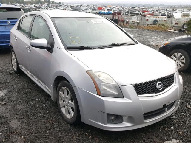 3N1AB6AP7AL624902 - 2010 NISSAN SENTRA 2.0 SILVER photo 1