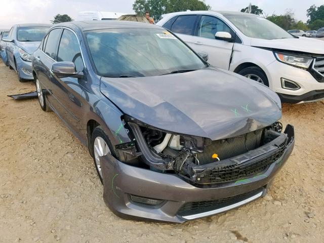 1HGCR3F87FA017108 - 2015 HONDA ACCORD EXL GRAY photo 1