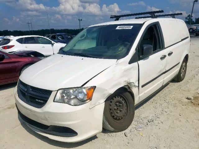 2C4JDGAG2CR307144 - 2012 DODGE RAM VAN WHITE photo 2