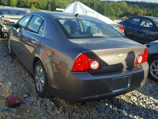 1G1ZD5EU2CF216155 - 2012 CHEVROLET MALIBU 2LT GRAY photo 3