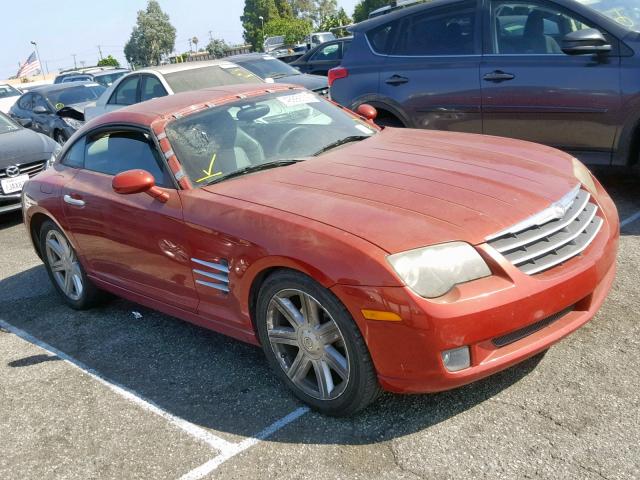 1C3AN69L74X012105 - 2004 CHRYSLER CROSSFIRE RED photo 1
