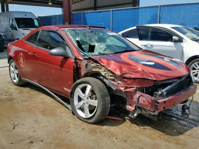 1G2ZH361384156978 - 2008 PONTIAC G6 GT BURGUNDY photo 1