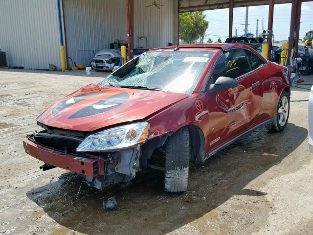 1G2ZH361384156978 - 2008 PONTIAC G6 GT BURGUNDY photo 2