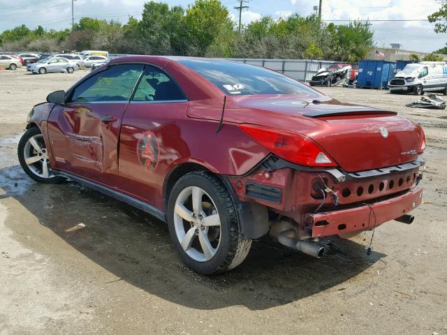 1G2ZH361384156978 - 2008 PONTIAC G6 GT BURGUNDY photo 3