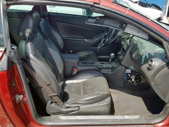 1G2ZH361384156978 - 2008 PONTIAC G6 GT BURGUNDY photo 5