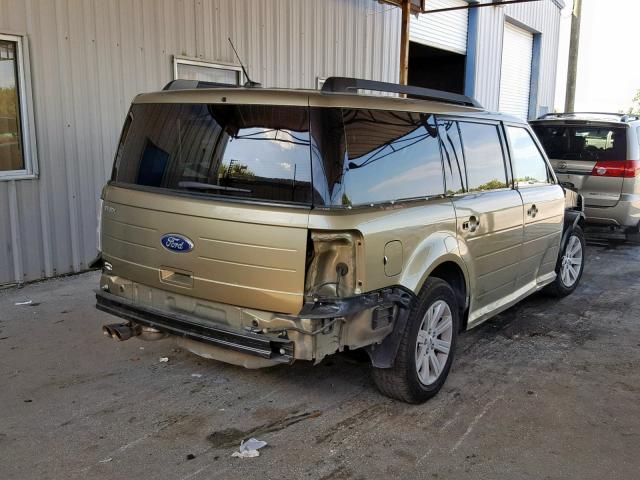 2FMGK5BC8CBD12756 - 2012 FORD FLEX SE BEIGE photo 4