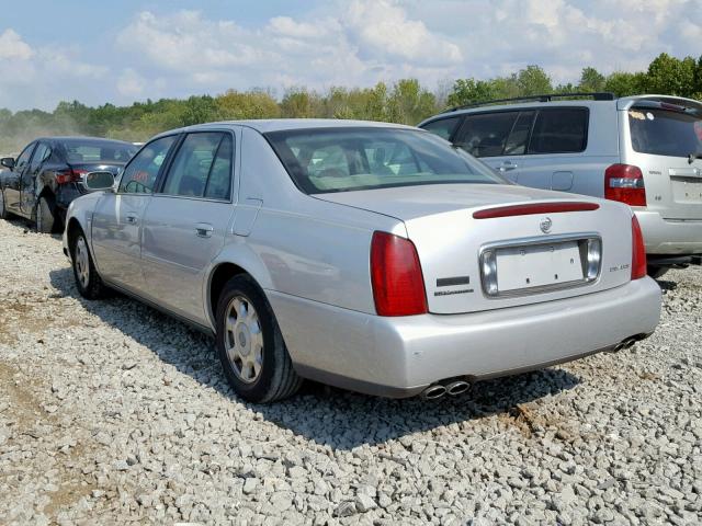 1G6KD54Y42U119498 - 2002 CADILLAC DEVILLE SILVER photo 3