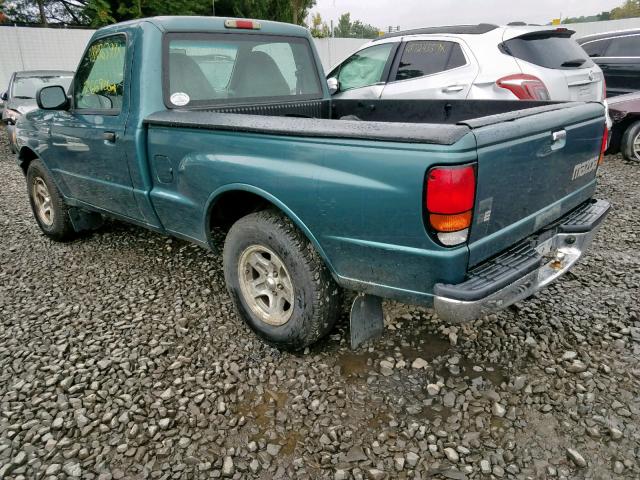 4F4YR12C0YTM29825 - 2000 MAZDA B2500 GREEN photo 3