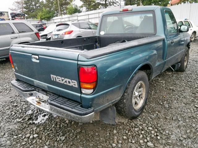 4F4YR12C0YTM29825 - 2000 MAZDA B2500 GREEN photo 4