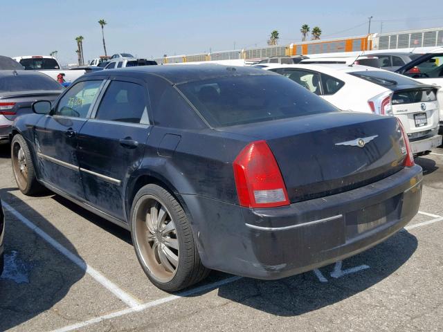 2C3KA53G36H538230 - 2006 CHRYSLER 300 TOURIN BLACK photo 3