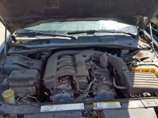 2C3KA53G36H538230 - 2006 CHRYSLER 300 TOURIN BLACK photo 7