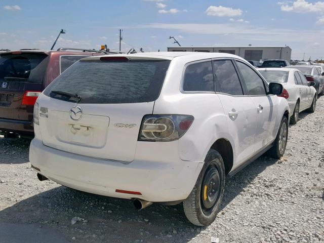 JM3ER293280175843 - 2008 MAZDA CX-7 WHITE photo 4