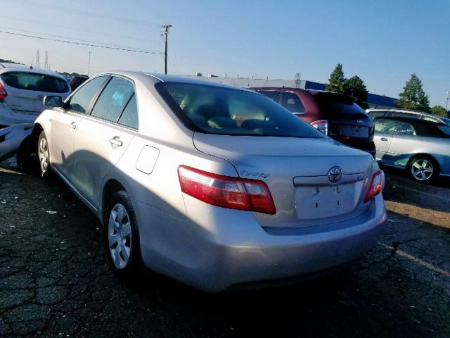 4T4BE46K69R086836 - 2009 TOYOTA CAMRY BASE SILVER photo 3