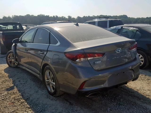 5NPE34AF5KH740768 - 2019 HYUNDAI SONATA LIM GRAY photo 1