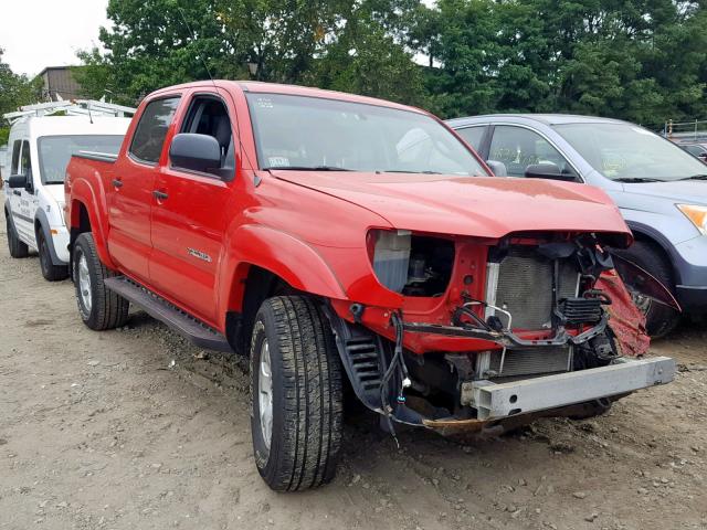 5TELU42N97Z429830 - 2007 TOYOTA TACOMA DOU RED photo 1