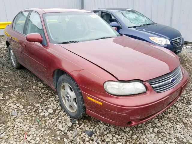 1G1NE52J73M567161 - 2003 CHEVROLET MALIBU LS MAROON photo 1