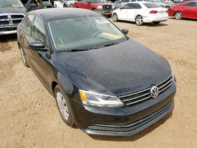 3VW2K7AJ5FM409617 - 2015 VOLKSWAGEN JETTA BASE 黑色 照片 1