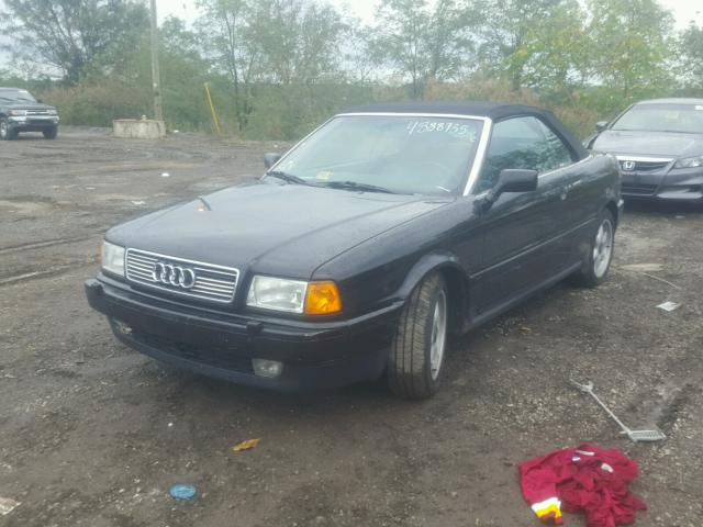 WAUAA88G1WN004567 - 1998 AUDI CABRIOLET BLACK photo 2