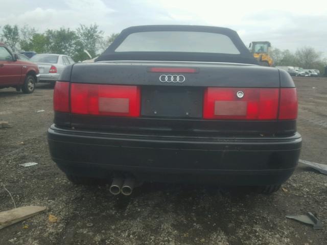 WAUAA88G1WN004567 - 1998 AUDI CABRIOLET BLACK photo 9