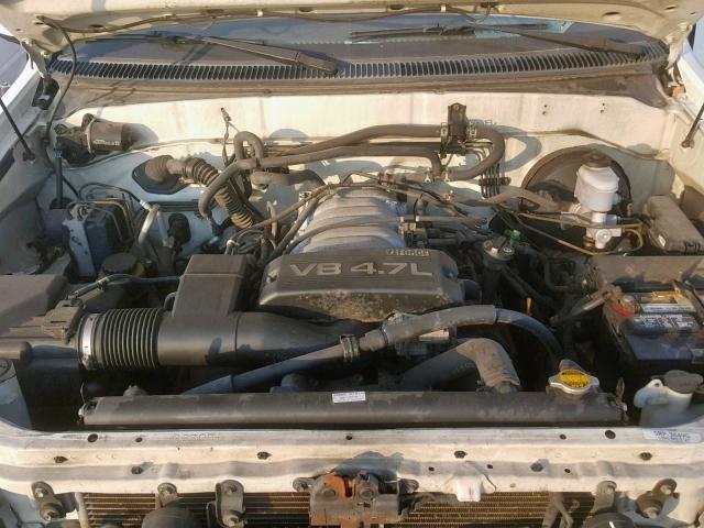 5TDBT48A12S103514 - 2002 TOYOTA SEQUOIA LI WHITE photo 7