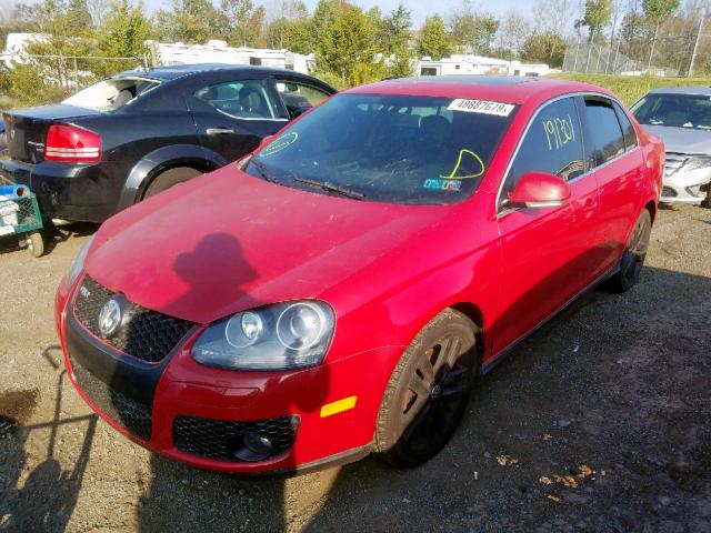 3VWXJ71K16M666811 - 2006 VOLKSWAGEN JETTA GLI RED photo 2