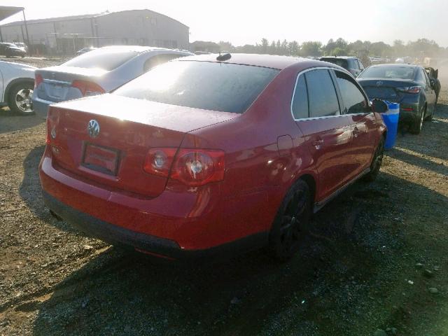 3VWXJ71K16M666811 - 2006 VOLKSWAGEN JETTA GLI RED photo 4