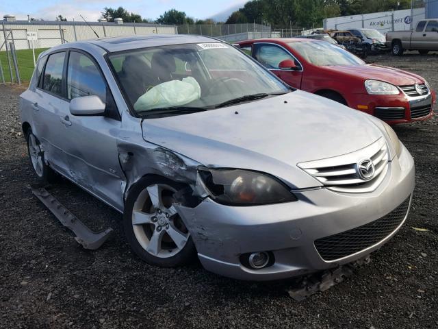 JM1BK343X51295148 - 2005 MAZDA 3 HATCHBAC SILVER photo 1