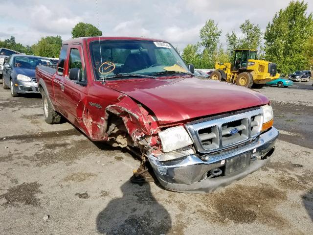 1FTZR15X3XPA87564 - 1999 FORD RANGER SUP RED photo 1