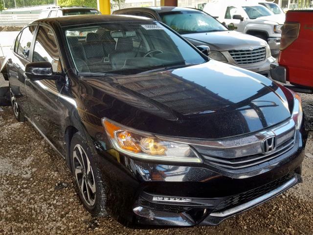 1HGCR2F87HA097829 - 2017 HONDA ACCORD EXL BLACK photo 1