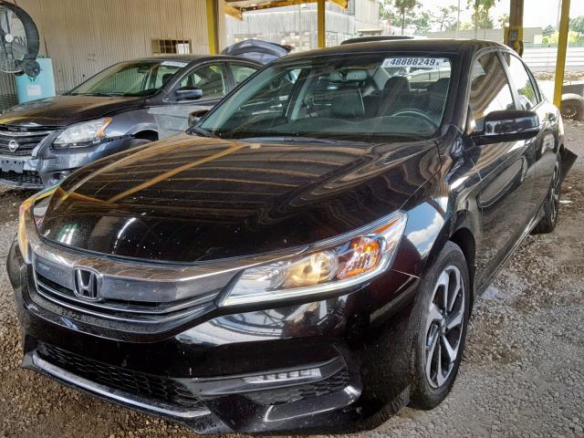 1HGCR2F87HA097829 - 2017 HONDA ACCORD EXL BLACK photo 2