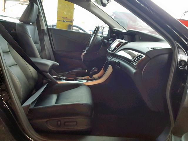 1HGCR2F87HA097829 - 2017 HONDA ACCORD EXL BLACK photo 5