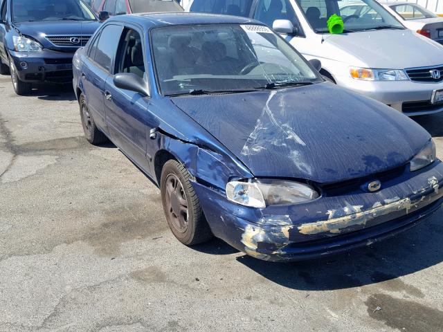 1Y1SK5484WZ404368 - 1998 CHEVROLET GEO PRIZM 蓝色 照片 1