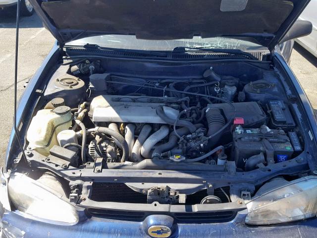 1Y1SK5484WZ404368 - 1998 CHEVROLET GEO PRIZM 蓝色 照片 7