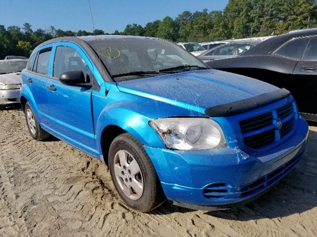 1B3HB28A79D173026 - 2009 DODGE CALIBER SE BLUE photo 1