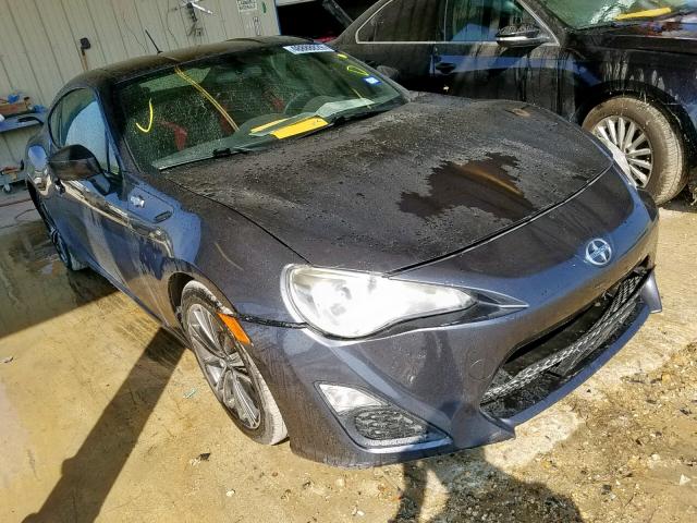 JF1ZNAA11D2718324 - 2013 TOYOTA SCION FR-S CHARCOAL photo 1