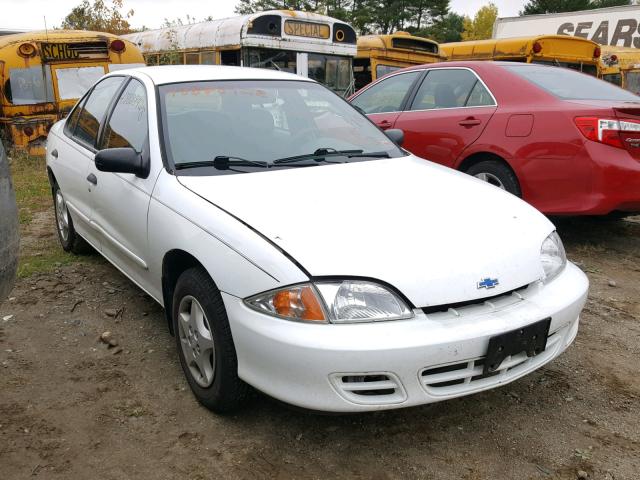 1G1JC524317274108 - 2001 CHEVROLET CAVALIER B WHITE photo 1