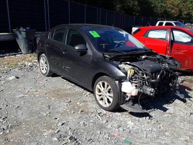 JM1BL1W69B1418832 - 2011 MAZDA 3 S GRAY photo 1