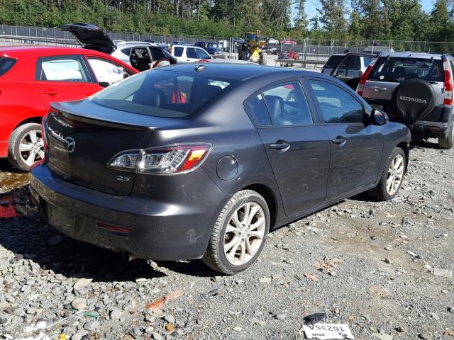 JM1BL1W69B1418832 - 2011 MAZDA 3 S GRAY photo 4