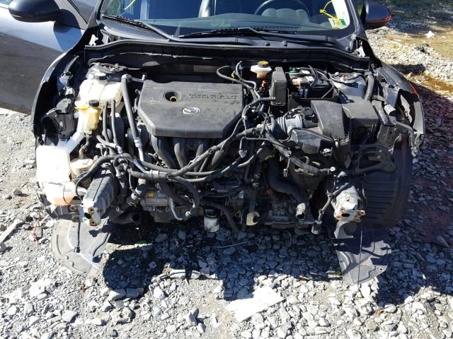 JM1BL1W69B1418832 - 2011 MAZDA 3 S GRAY photo 7