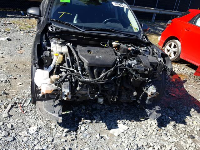 JM1BL1W69B1418832 - 2011 MAZDA 3 S GRAY photo 9