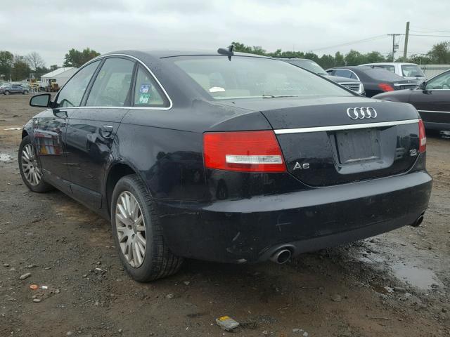 WAUDH74F86N127038 - 2006 AUDI A6 3.2 QUA BLACK photo 3