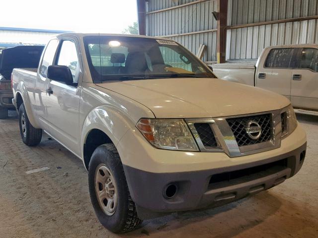 1N6BD0CT1EN729182 - 2014 NISSAN FRONTIER S WHITE photo 1