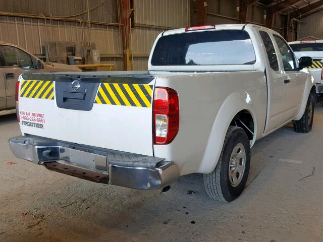 1N6BD0CT1EN729182 - 2014 NISSAN FRONTIER S WHITE photo 4