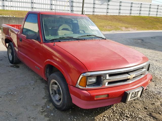 1GCCS1448R8195760 - 1994 CHEVROLET S TRUCK S1 RED photo 1