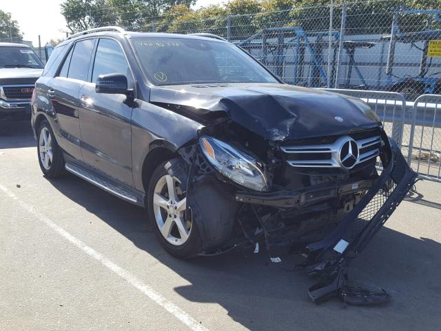 4JGDA5HB2HA827503 - 2017 MERCEDES-BENZ GLE 350 4M BLACK photo 1